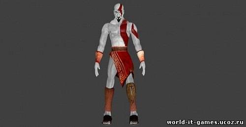Скин админа из игры God of War (Kratos)